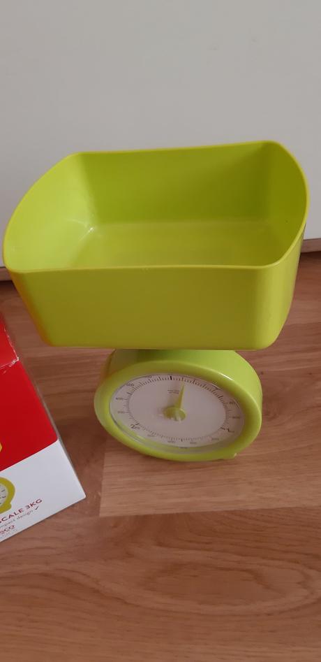 Kuchynská váha zelená, 