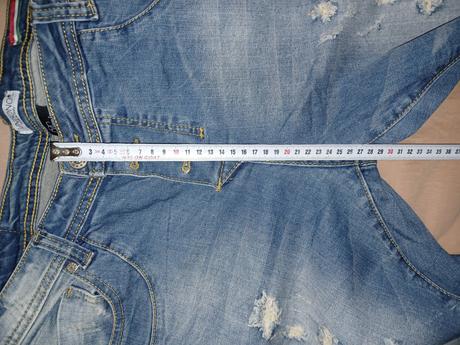 Dierkovane rifle, denim,42