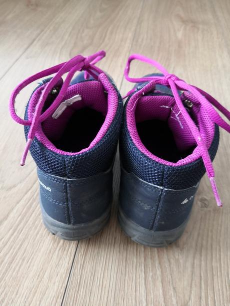 Krásne fialové topánky, quechua,34