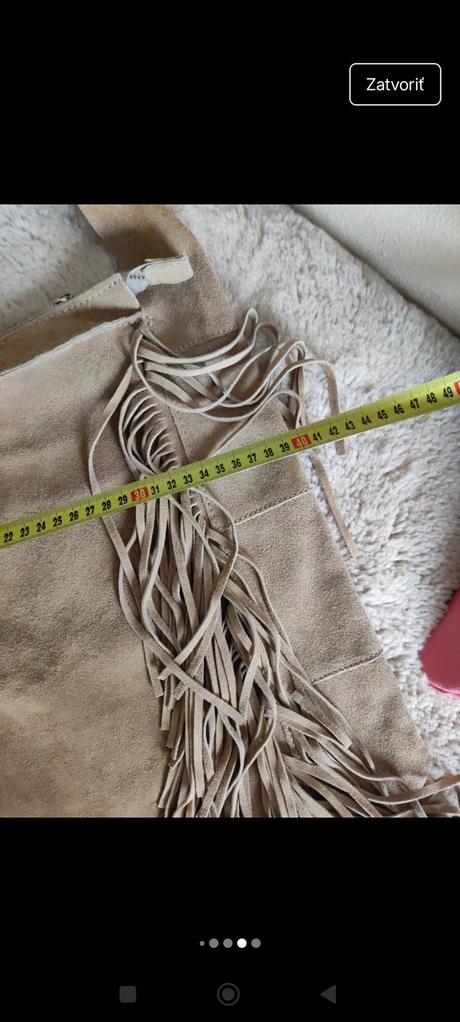 Dámska kabelka kožená, 