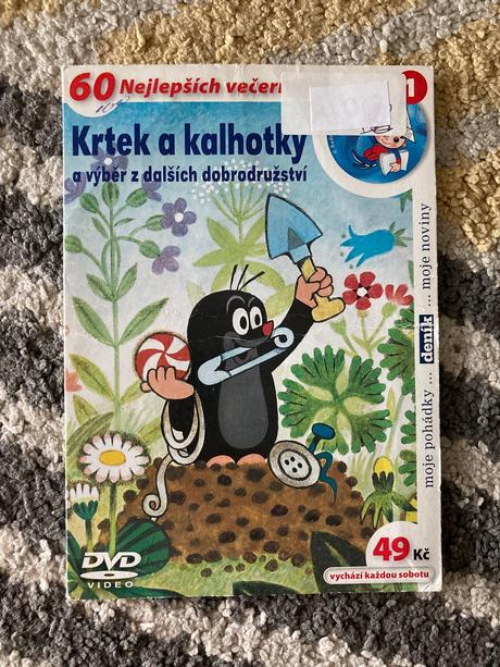 Dvd krtkova dobrodružství 6ks, 