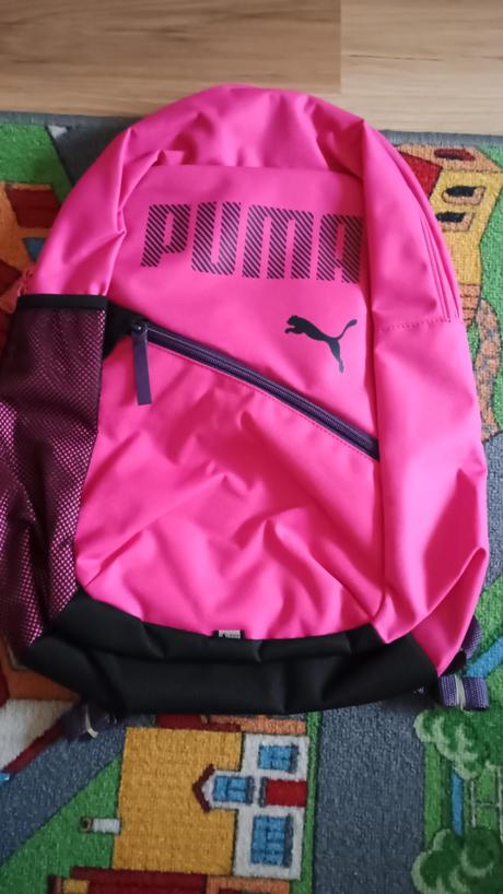 Ružový batoh puma,