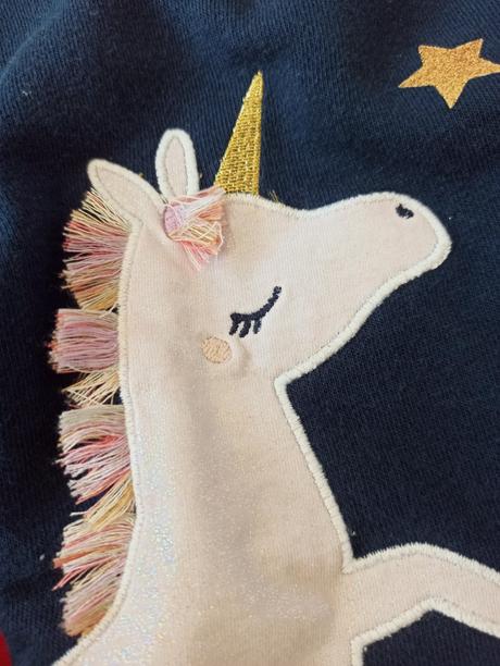 Mikino šaty s jednorožcom 98, pokojne aj 104, f&f,98