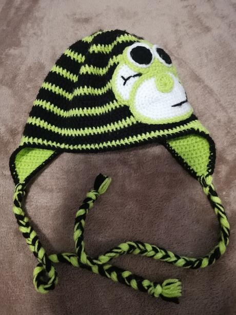 Štrikovaný setik čiapka a nákrčník, <50