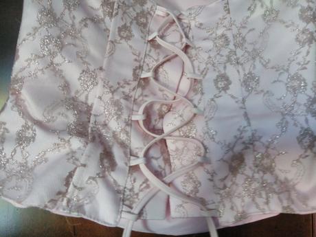 Spoločenské šaty ružové, saténové, 164