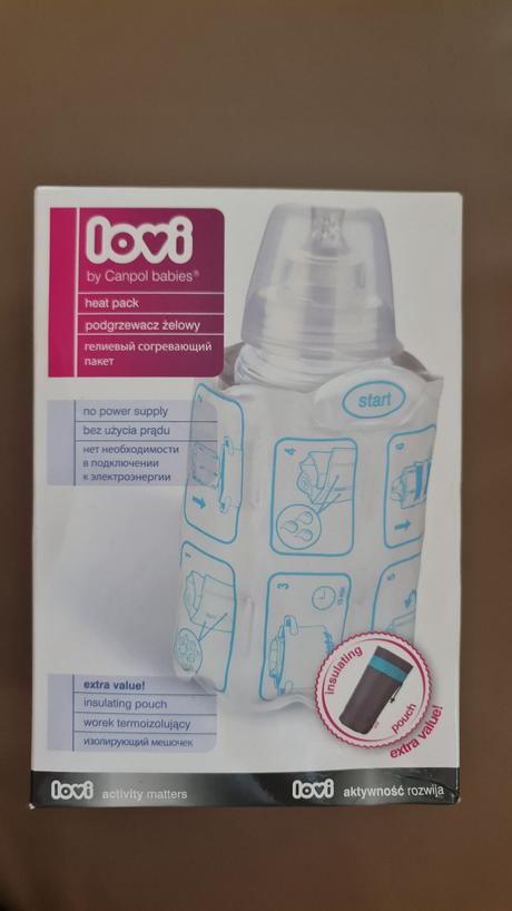 Lovi termoobal na dojčenskú fľašu - heat pack,