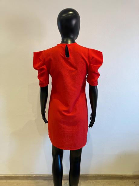 Dámske elegantné šaty červené, xs