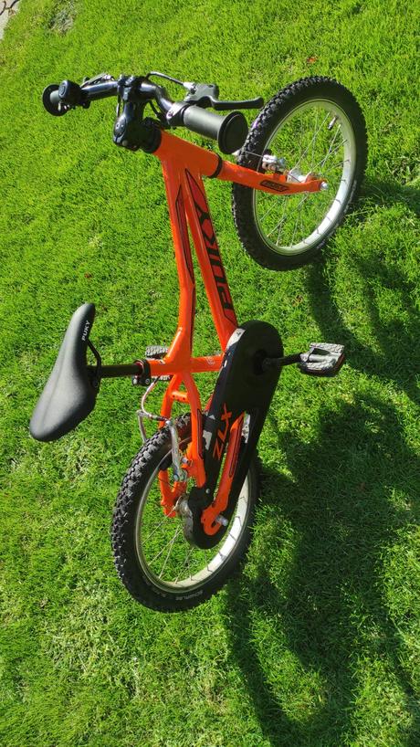 Detský bicykel puky veľkosť 16, puky,16