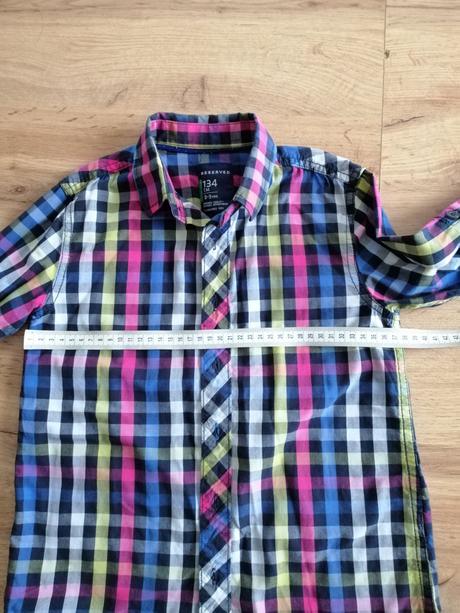 Košeľa kockovana, reserved,134