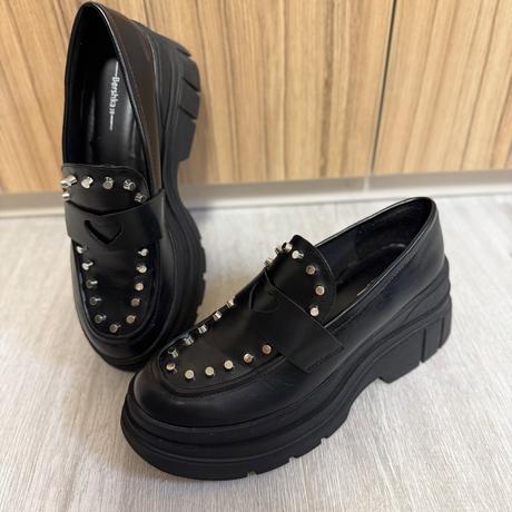 Mokasíny na platforme, bershka,39