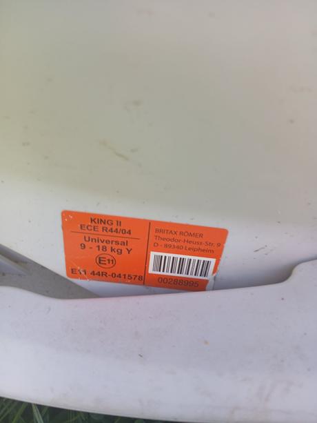 Britax 9-18kg, britax