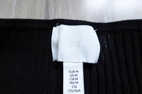 Rebrované svetrotričko h&m, h&m,m