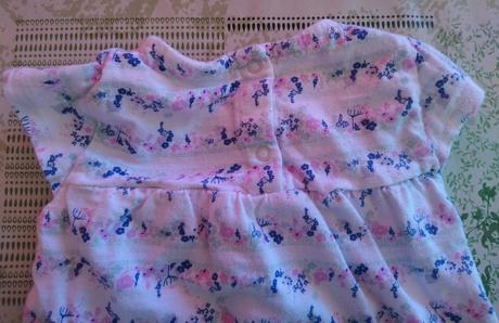 Opalovačky s ružovo modrým vzorom, next, 62-68 cm, next,68