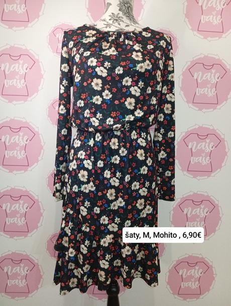 Kvietkované šaty, mohito,m