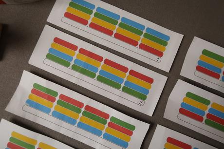 Goki drevená skladačka - triedenie farieb a tvarov,