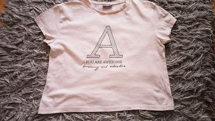 Tričko crop top 158-164, 158