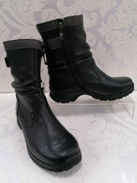 Dámske kožené čižmy 20500391 z, 36