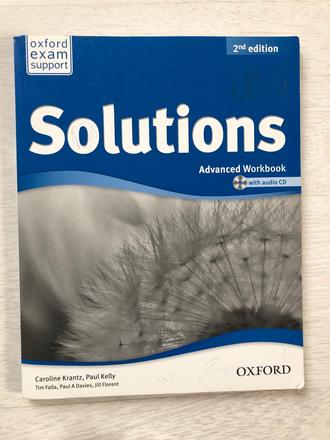 Solutions upper advanced workbook,
