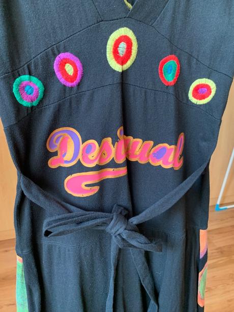 Desigual šaty čierne, desigual,s