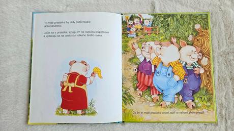 Detská kniha 'tri prasiatka', 
