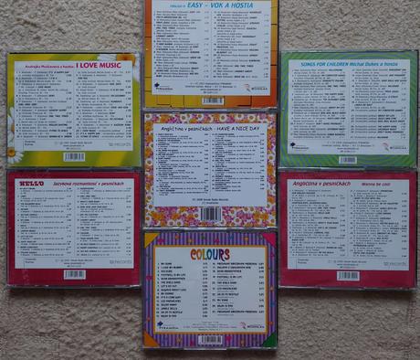 Cd anglictina v pesnickach, 