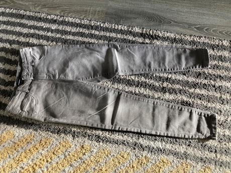 Šedé skinny rifle, reserved,140