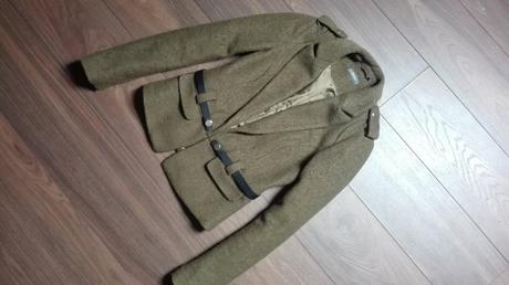 Dámsky vojenský kabát, sako c&a, yessica,l