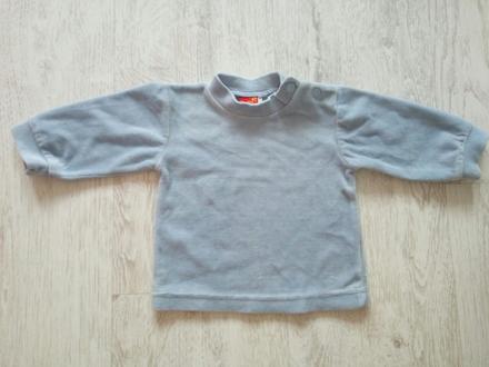 Teplé tričko dlhý rukáv 56 semišové, 56