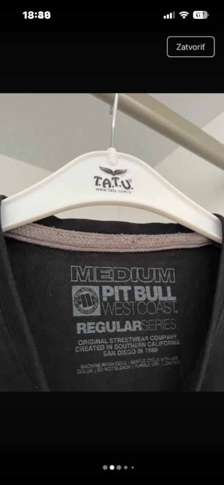 Pitbull panske tricko, m
