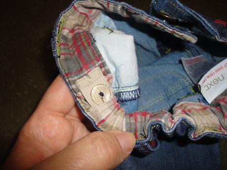 Kvalitné riflíky next s 3 d na 2-3 r, next,104