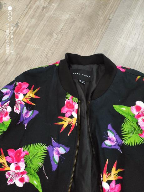 Jarna kvetovana bundicka, gate,xs