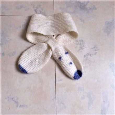 Detský šál na upínanie, 