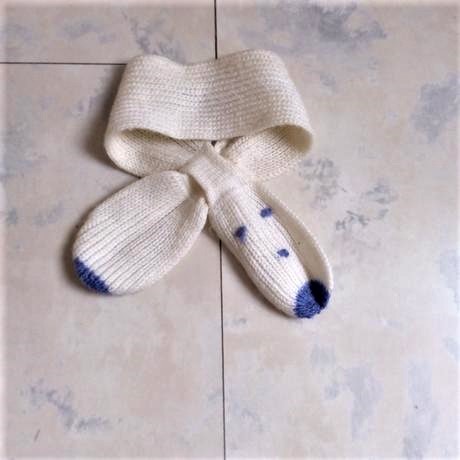 Detský šál na upínanie, 