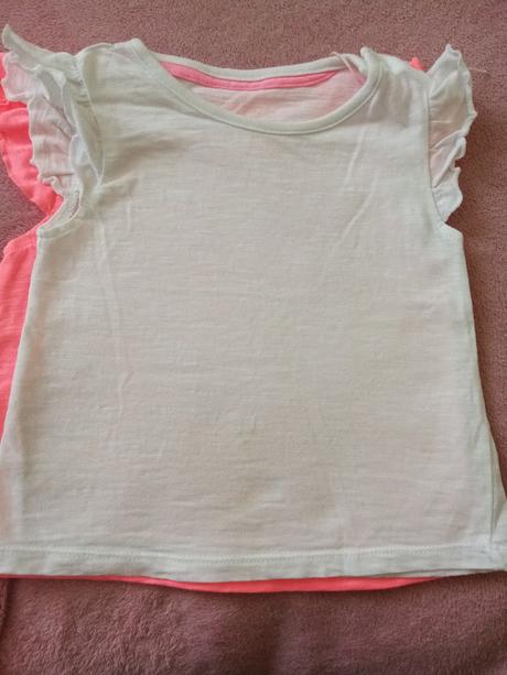 Tričko 2ks veľ. 74, f&f,74