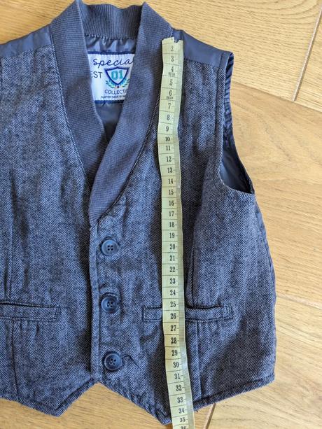 Slávnostný komplet s košeľou zn. mothercare, 92