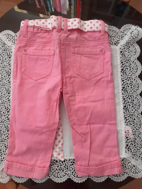 Ruzove nohavice pre 3r.dievca, c&a,110