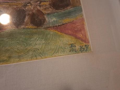 Obraz krajiny- neznamy autor, 