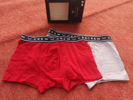 Crew clothing pánske boxerky 2ks veľkosť s, s