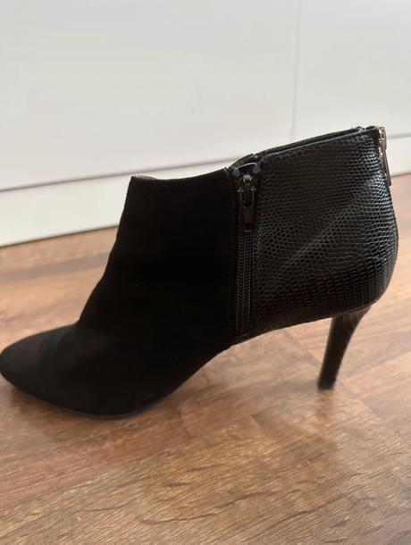 Čierne členkové čižmy f&f, f&f,40