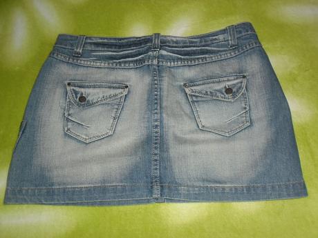 Riflova mini sukňa, l