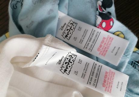 Pyžamá mickey, f&f,116