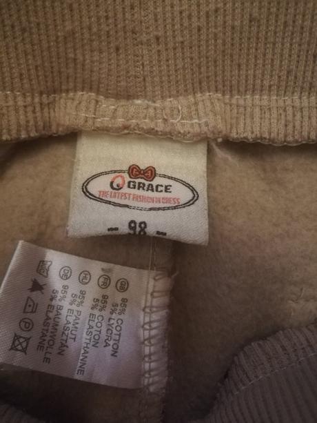 Zateplene nohavice, grace,98