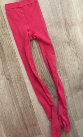 Pančušky ružové 8-10 rokov, h&m,134