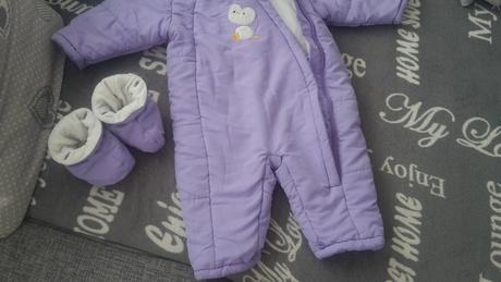 Zimný overal ovs aj pre nosiace mamičky, fagottino,80