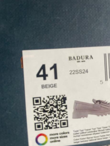 Kožené topánky badura, 41