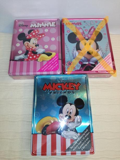 Happy activity tin disney mickey minnie nsp18, 