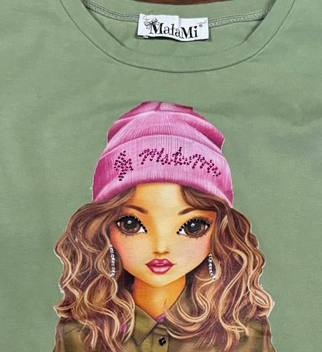 Dievčenské tričko matami, 116