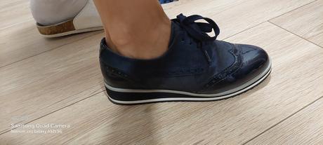 Kožené topánky caprice, 37