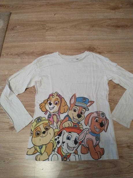 Tričko paw patrol, h&m,140