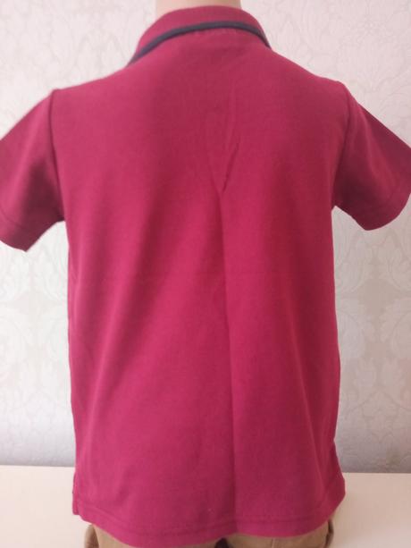 Chlapčenská bordová polokošeľa barca (6-7r.), 122